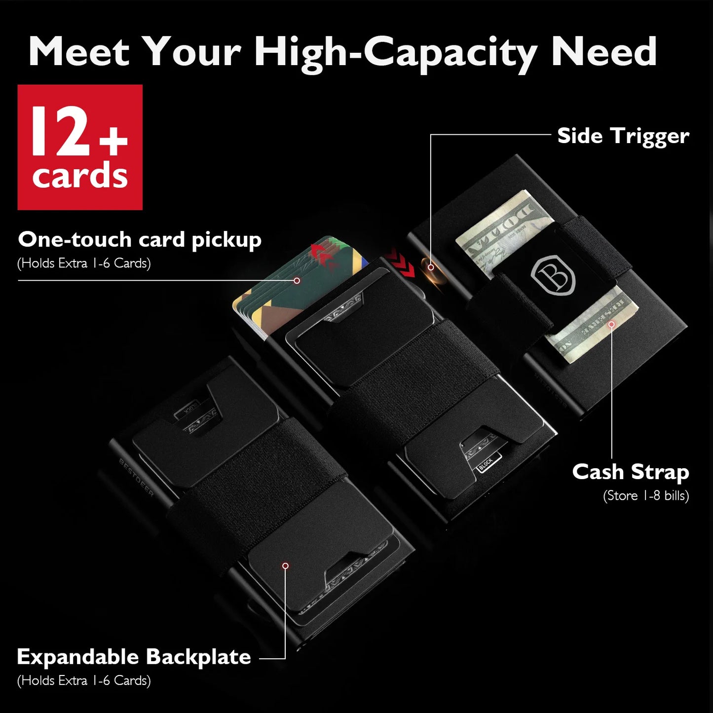 The Bentley Pop Up Wallet