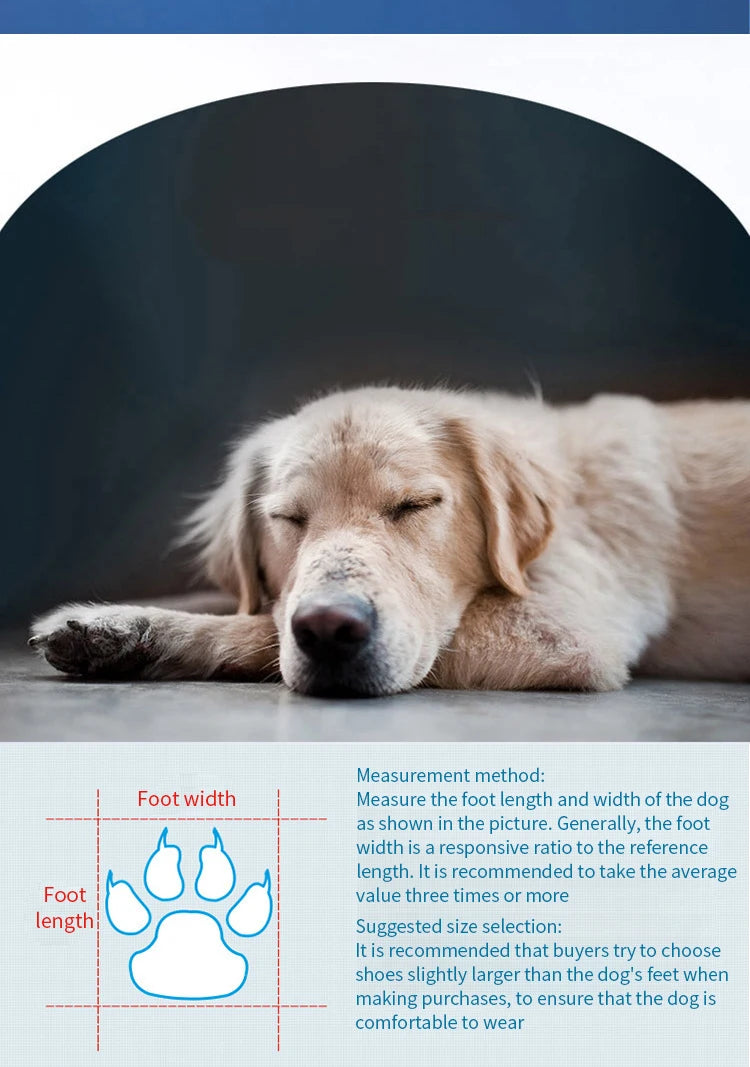 Happy Pet Paw Protector ( Waterproof and Slip Resistant)
