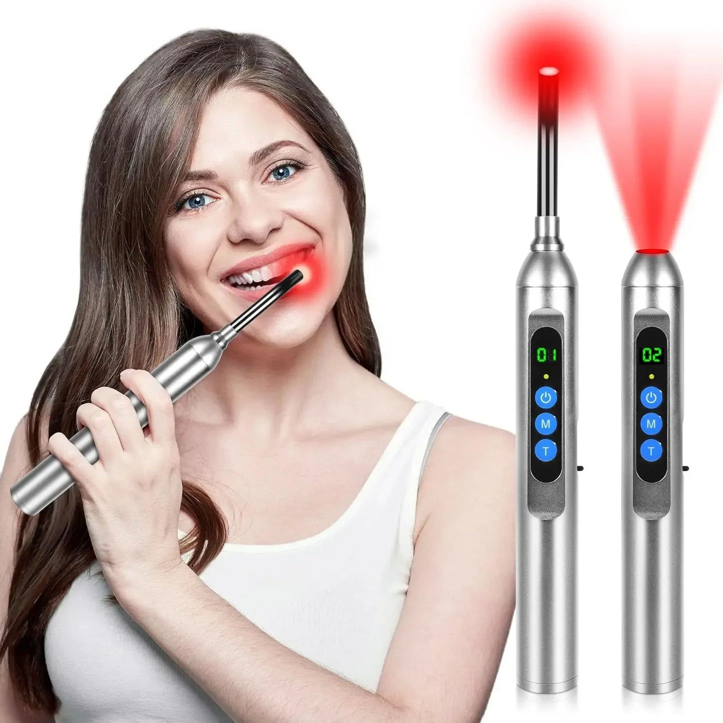 Red Light Therapy Wand by Rejuv™