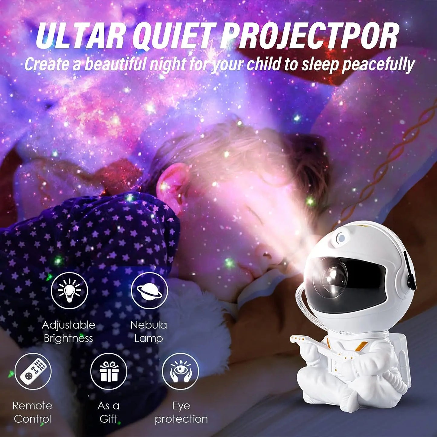 Starry Night Projection Light Astronaut