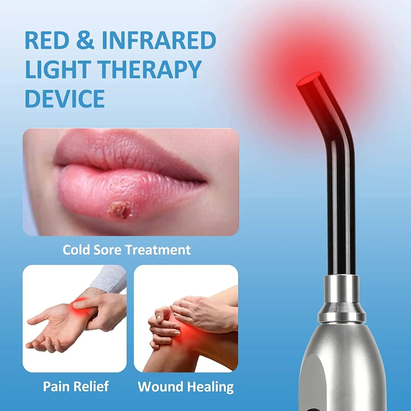 Red Light Therapy Wand by Rejuv™