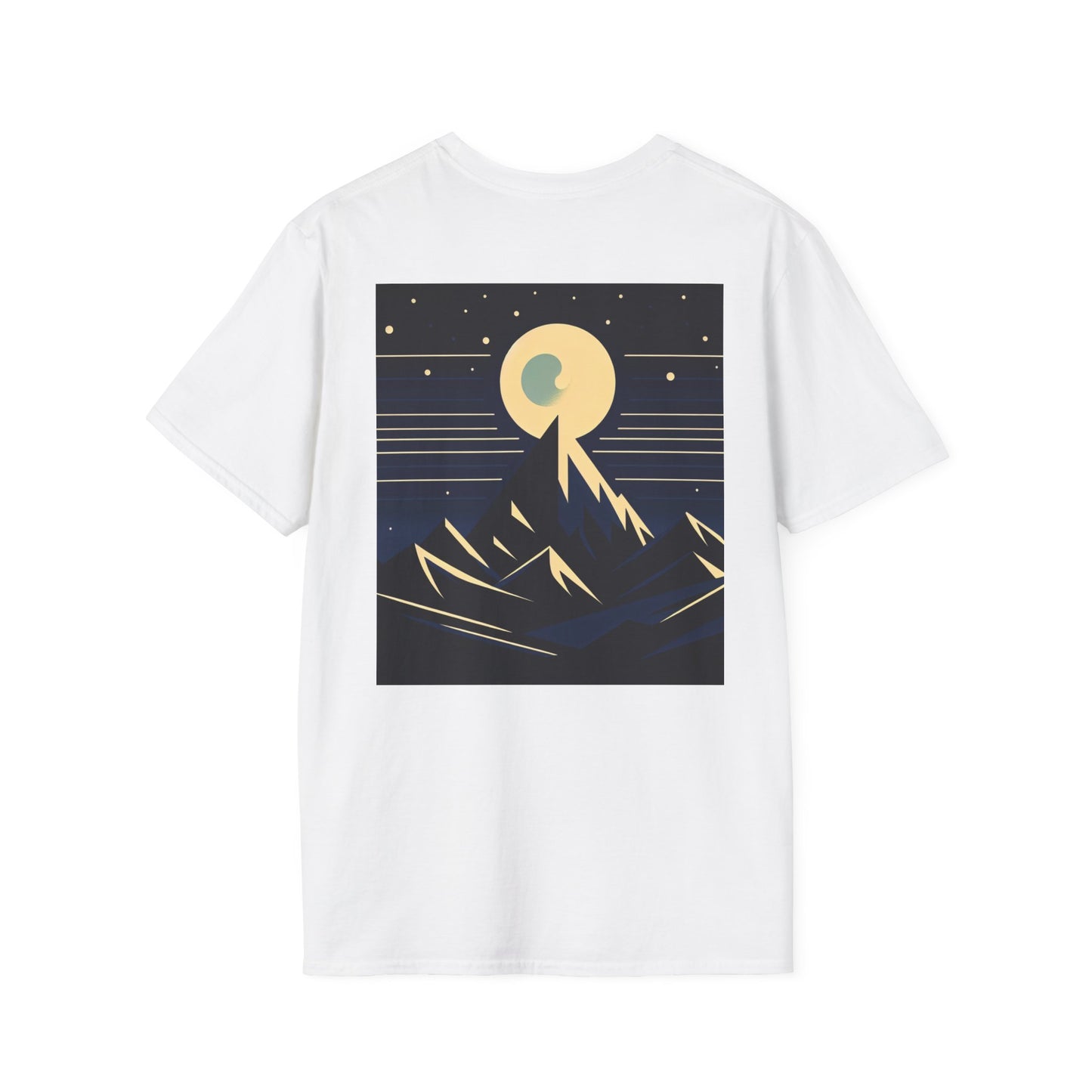 T-Shirt - Mystic Mountain Moon Graphic Tee