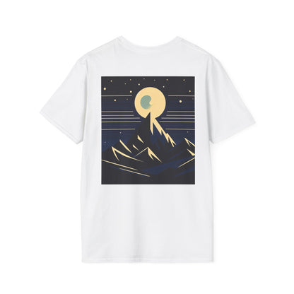 T-Shirt - Mystic Mountain Moon Graphic Tee