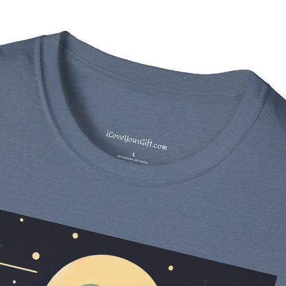 T-Shirt - Mystic Mountain Moon Graphic Tee