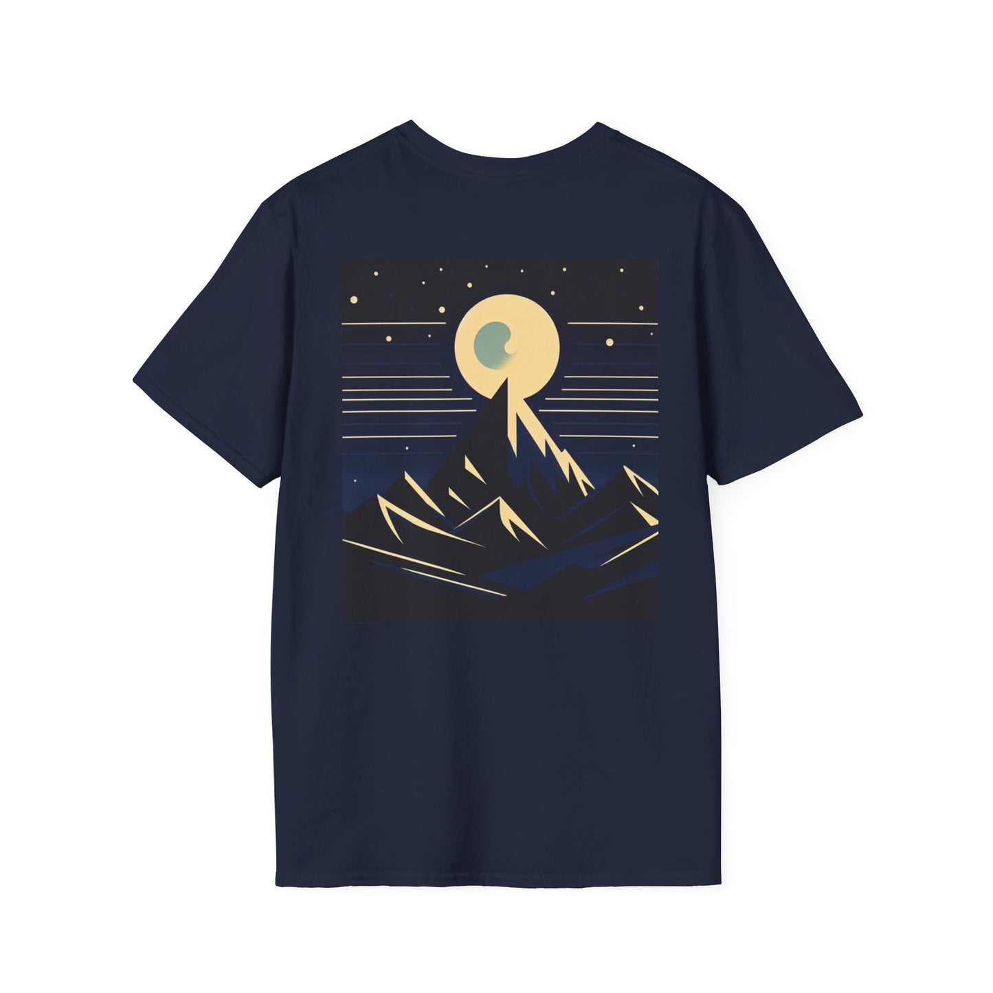 T-Shirt - Mystic Mountain Moon Graphic Tee