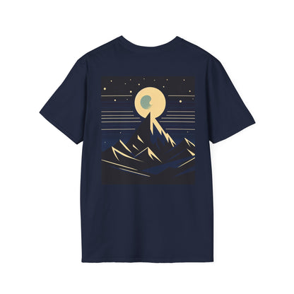 T-Shirt - Mystic Mountain Moon Graphic Tee