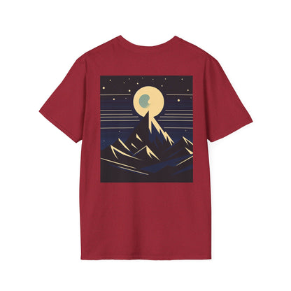 T-Shirt - Mystic Mountain Moon Graphic Tee