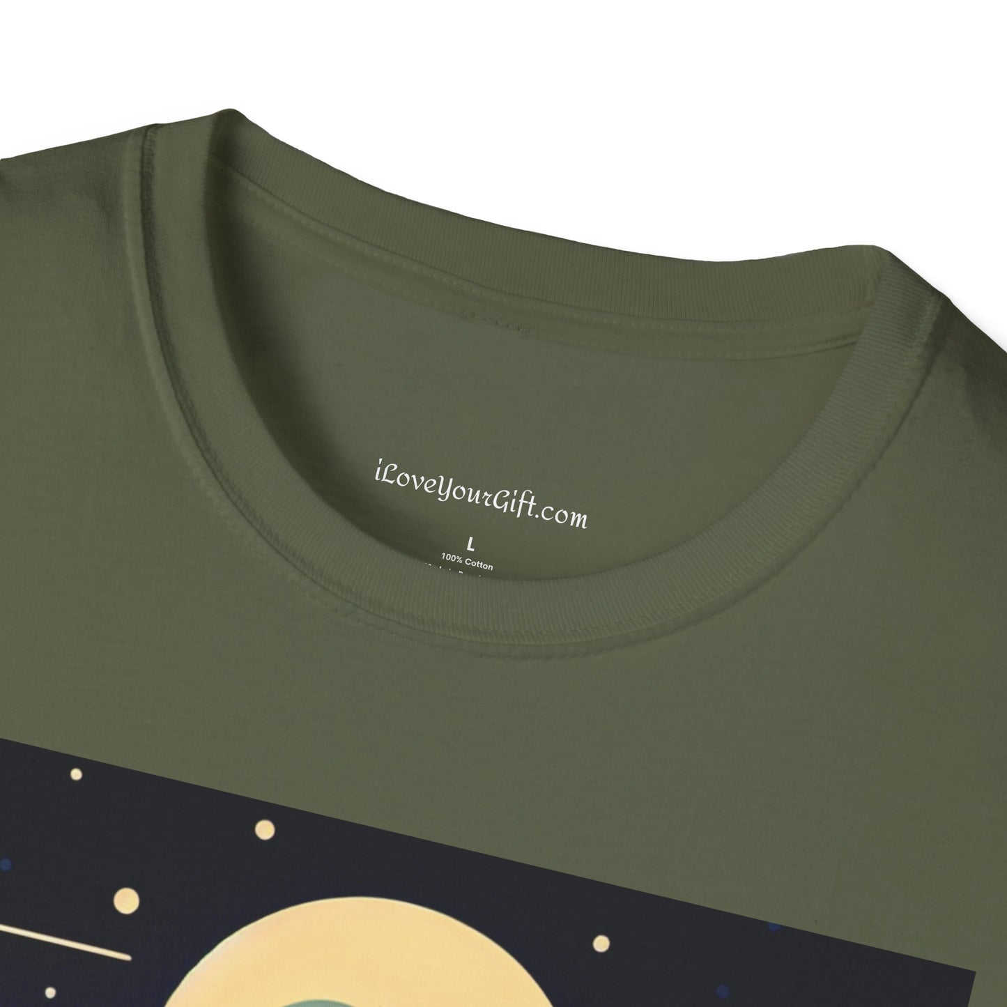 T-Shirt - Mystic Mountain Moon Graphic Tee