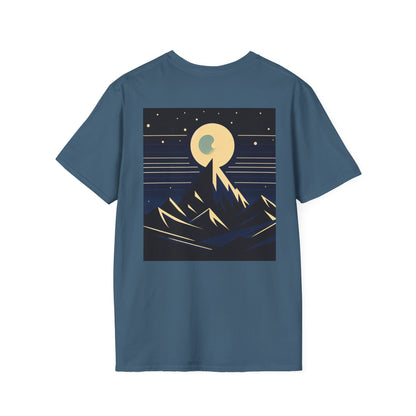 T-Shirt - Mystic Mountain Moon Graphic Tee