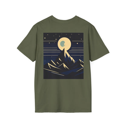 T-Shirt - Mystic Mountain Moon Graphic Tee