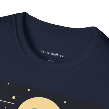 T-Shirt - Mystic Mountain Moon Graphic Tee