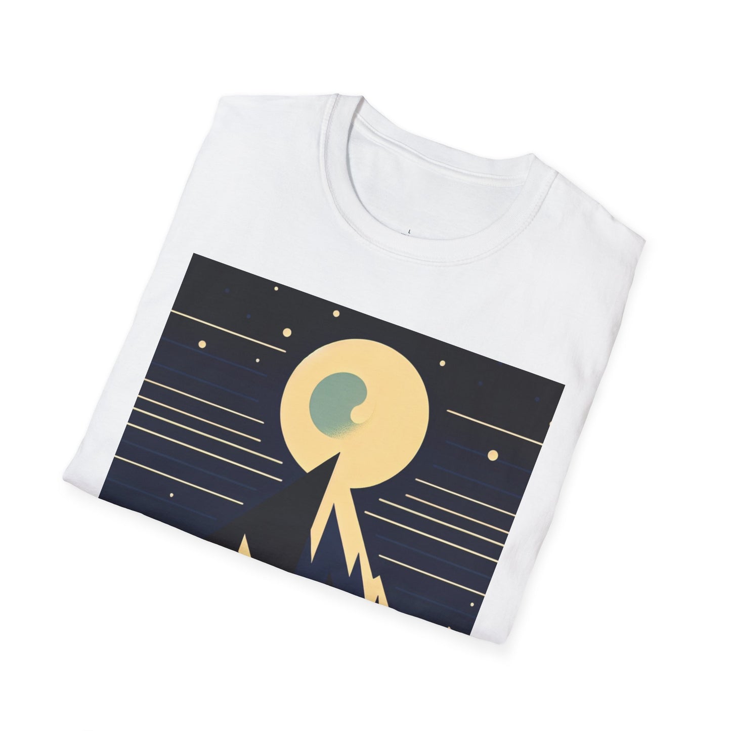 T-Shirt - Mystic Mountain Moon Graphic Tee