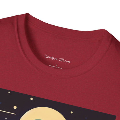 T-Shirt - Mystic Mountain Moon Graphic Tee