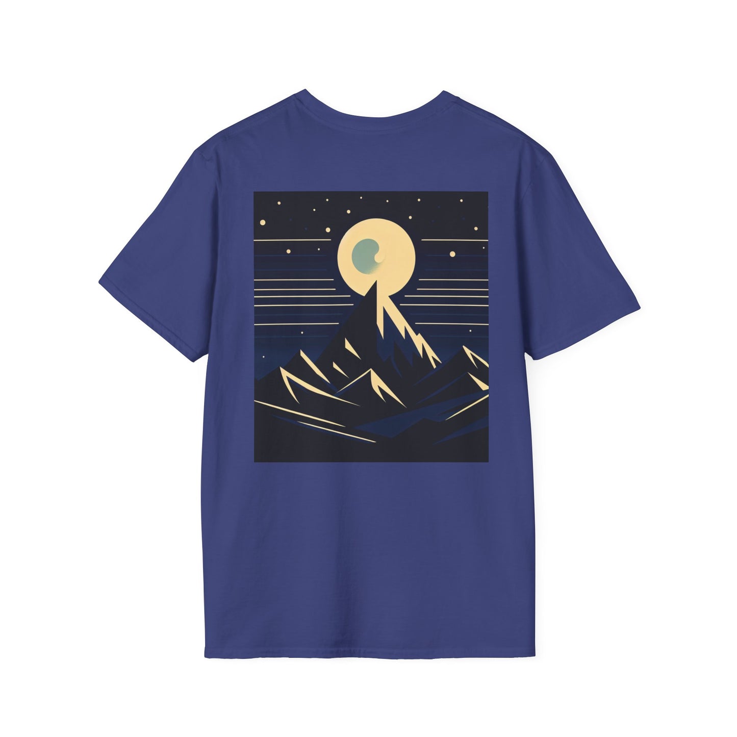 T-Shirt - Mystic Mountain Moon Graphic Tee
