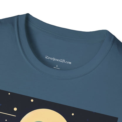 T-Shirt - Mystic Mountain Moon Graphic Tee