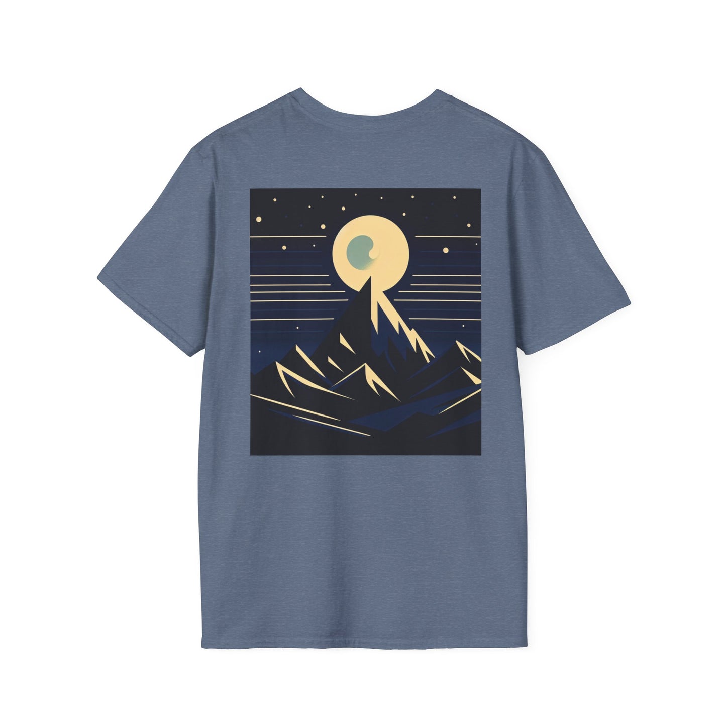 T-Shirt - Mystic Mountain Moon Graphic Tee