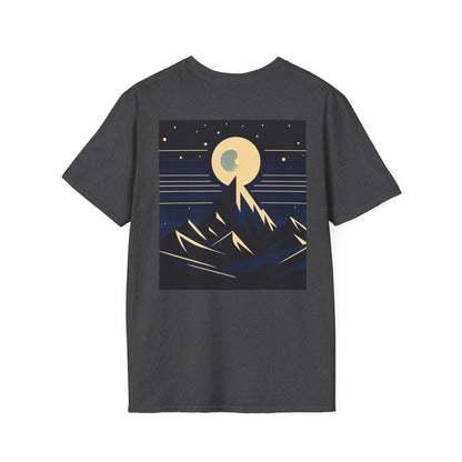 T-Shirt - Mystic Mountain Moon Graphic Tee