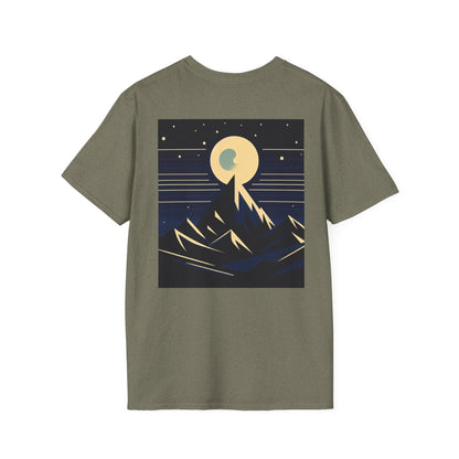T-Shirt - Mystic Mountain Moon Graphic Tee