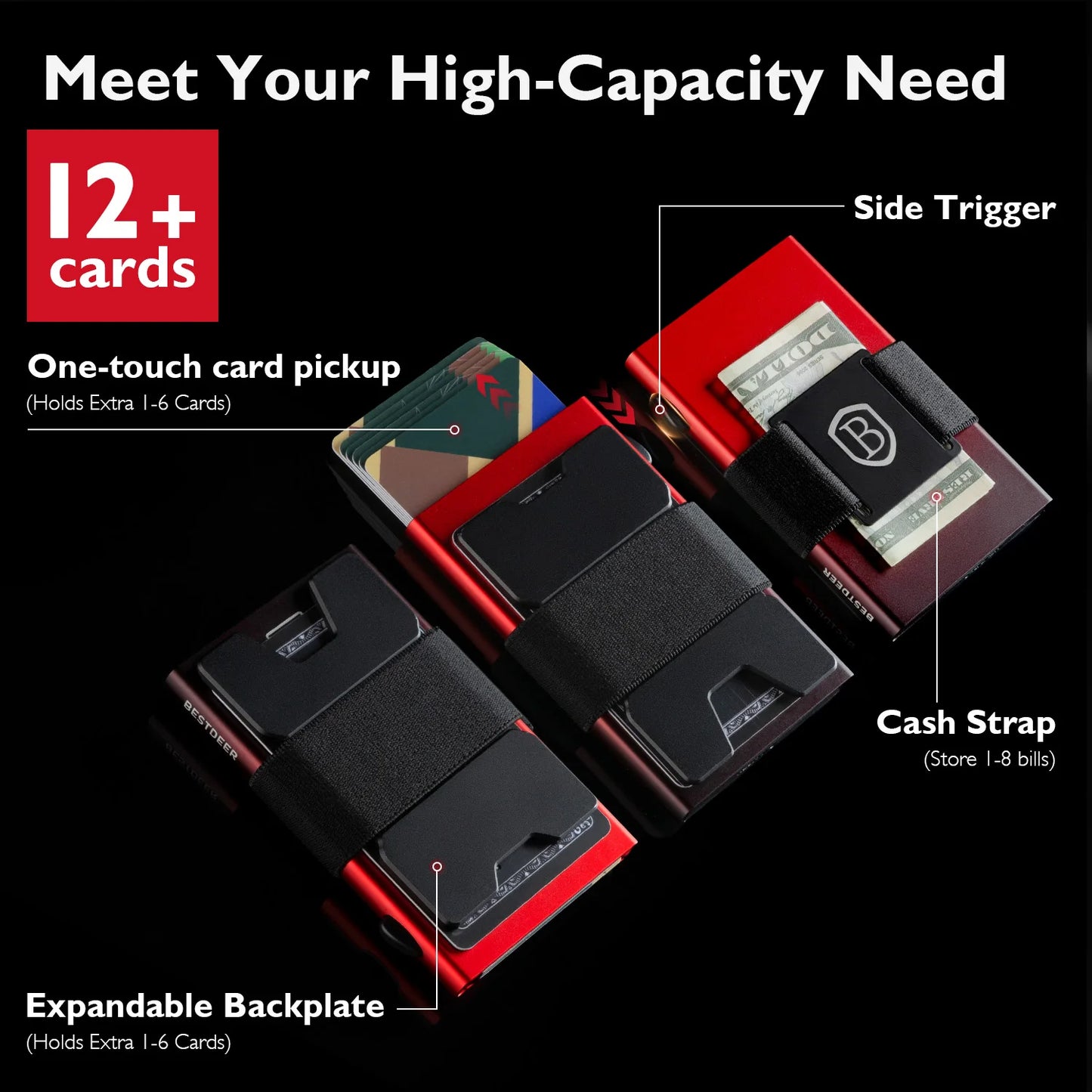 The Bentley Pop Up Wallet