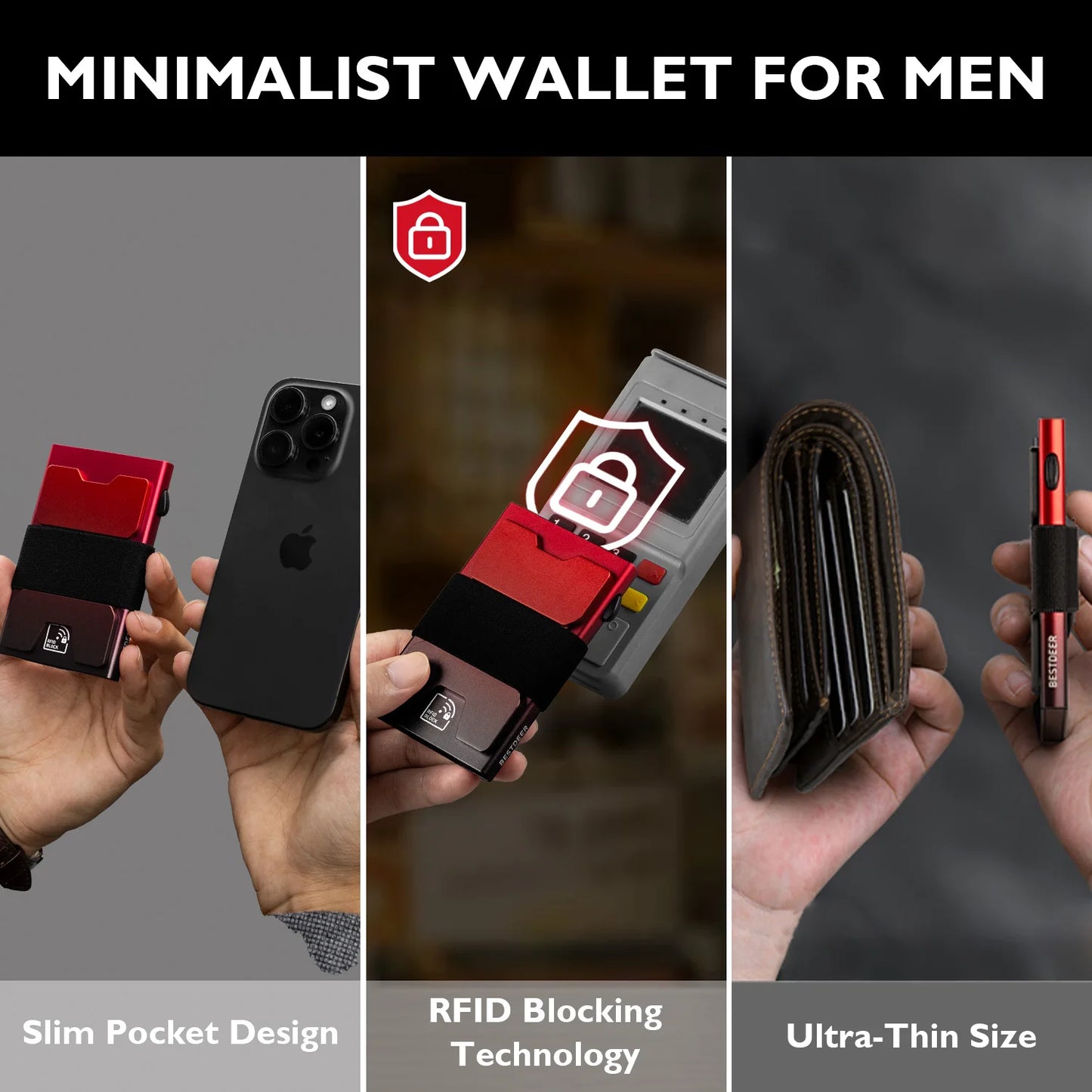 The Bentley Pop Up Wallet