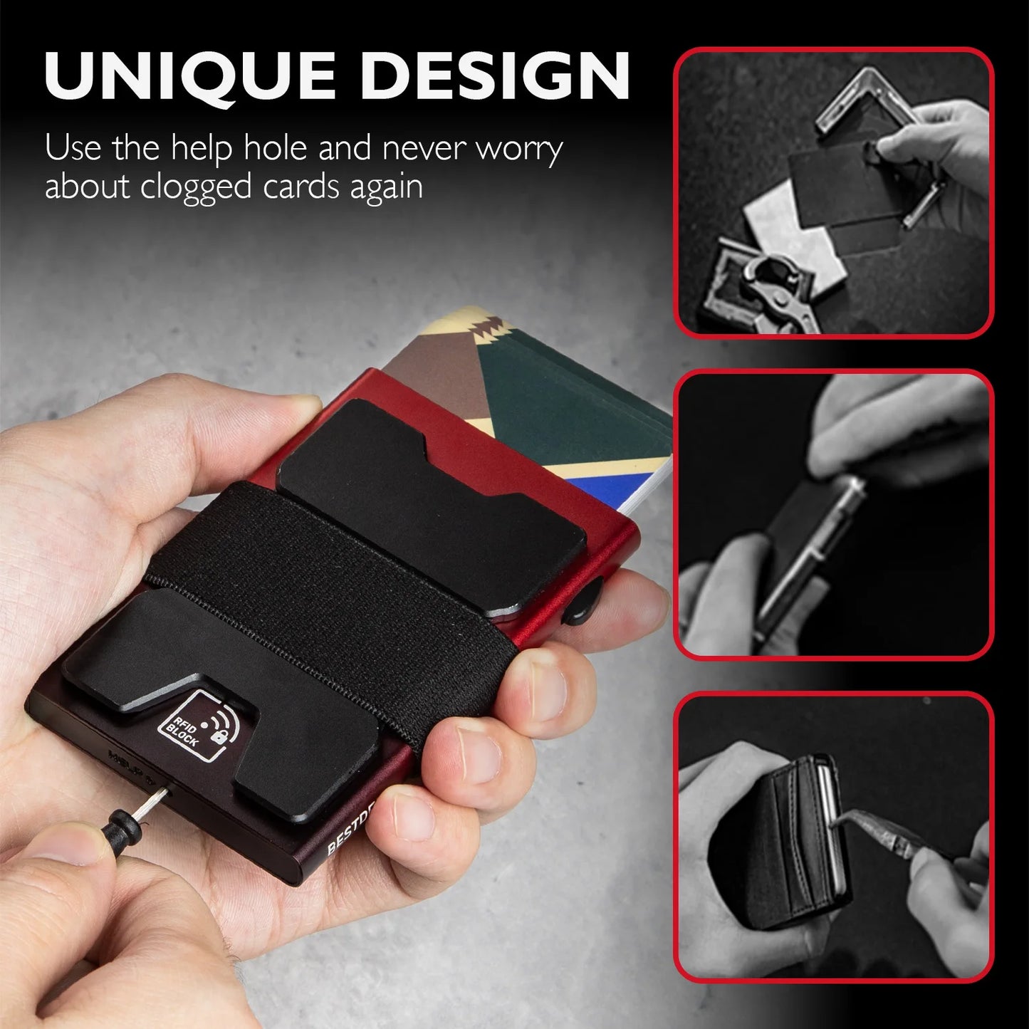 The Bentley Pop Up Wallet
