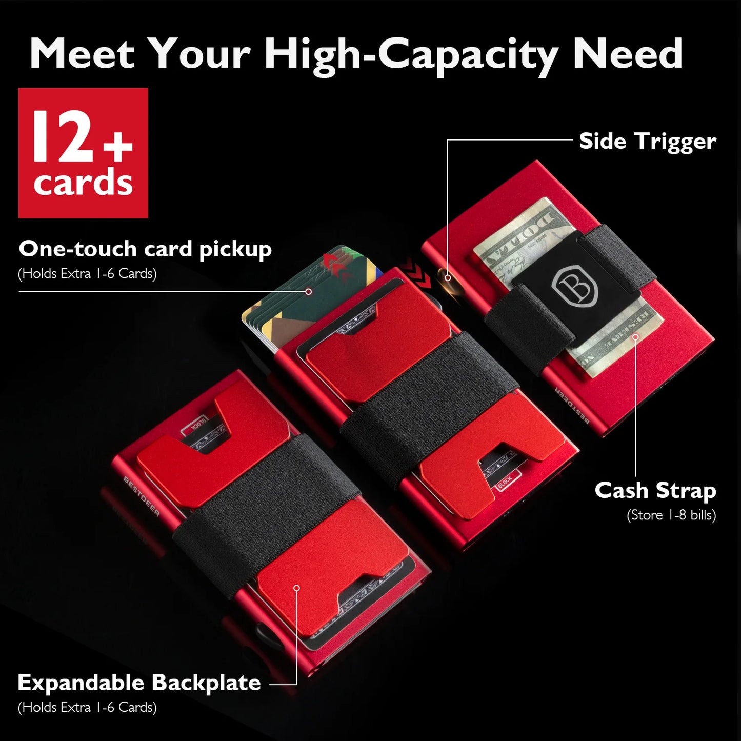 The Bentley Pop Up Wallet