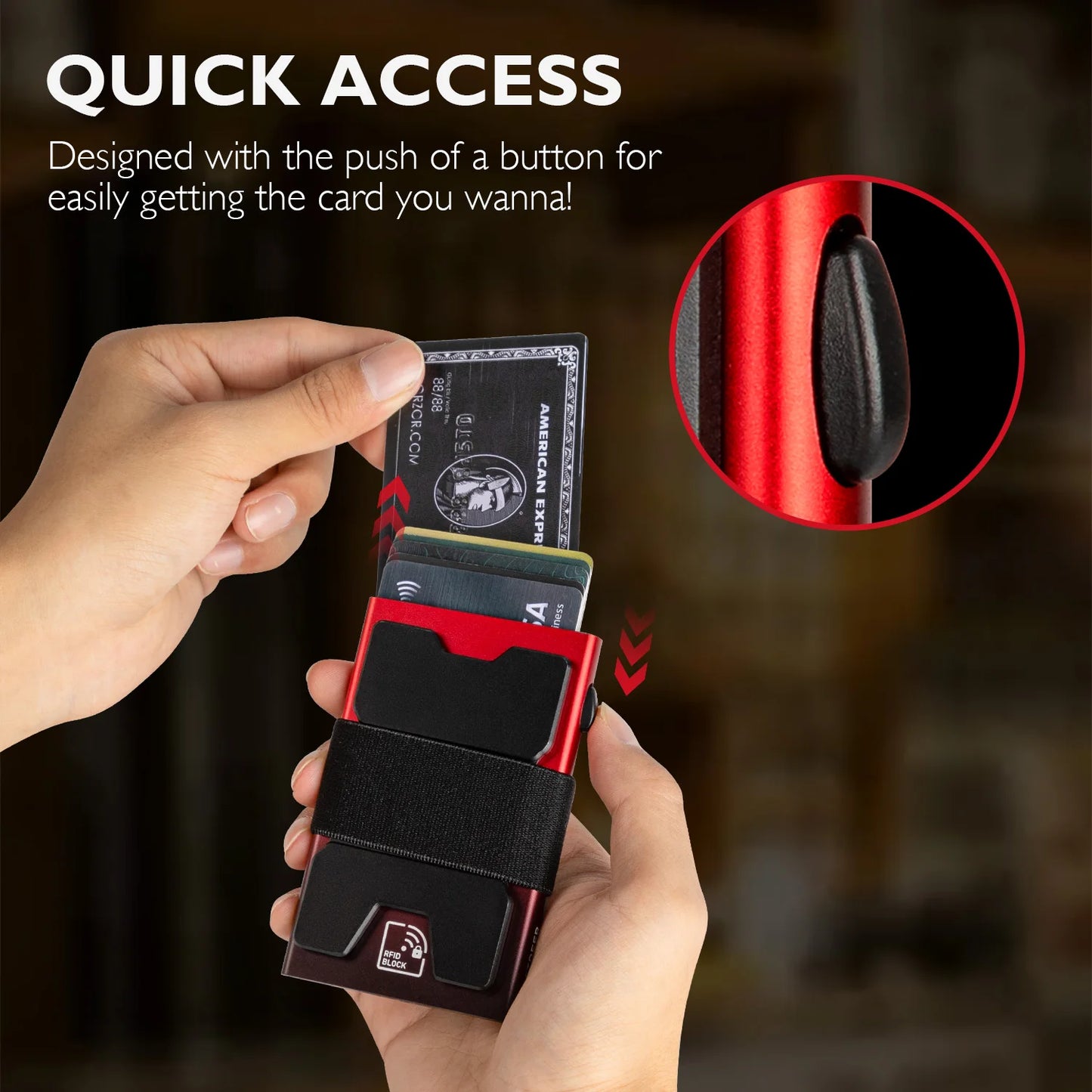The Bentley Pop Up Wallet