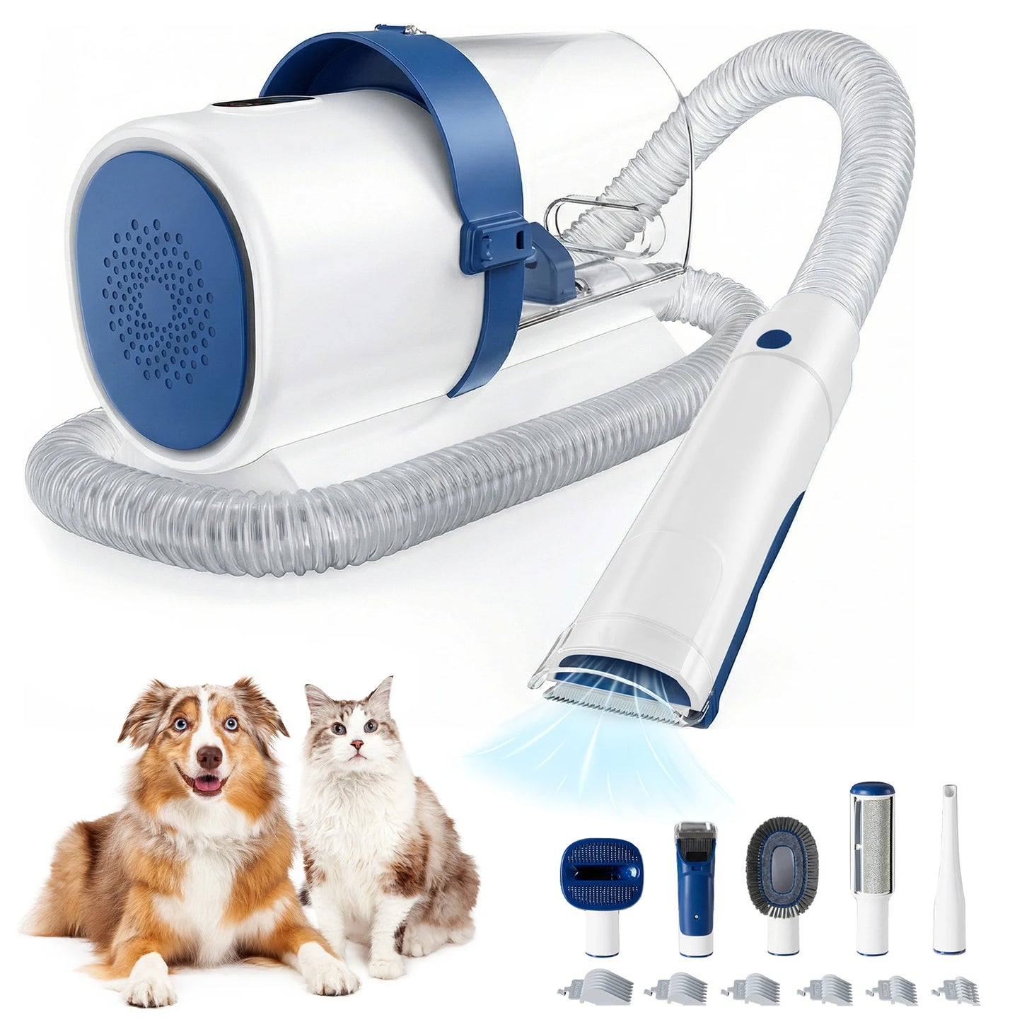 Professional Cordless Pet Grooming Vacuum Kit